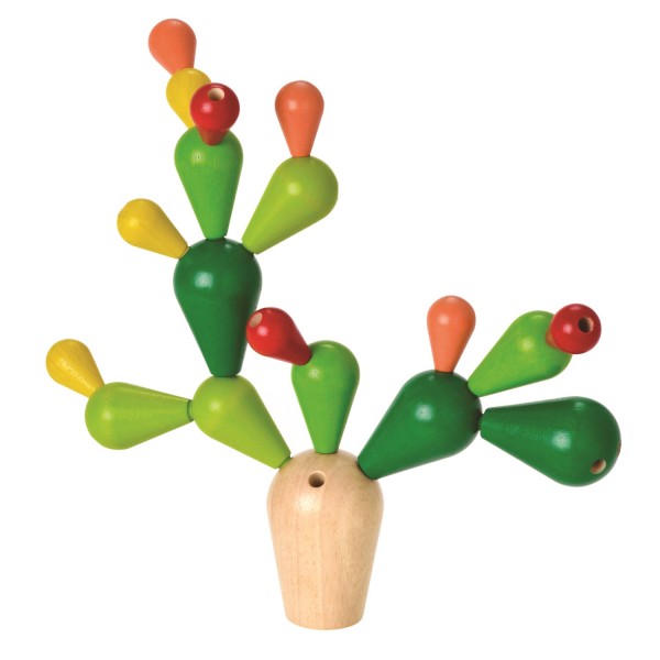 Balancespiel Steckspiel für Kinder Kaktus