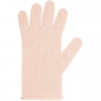 Damen Fingerhandschuhe Wolle Kaschmir rosa