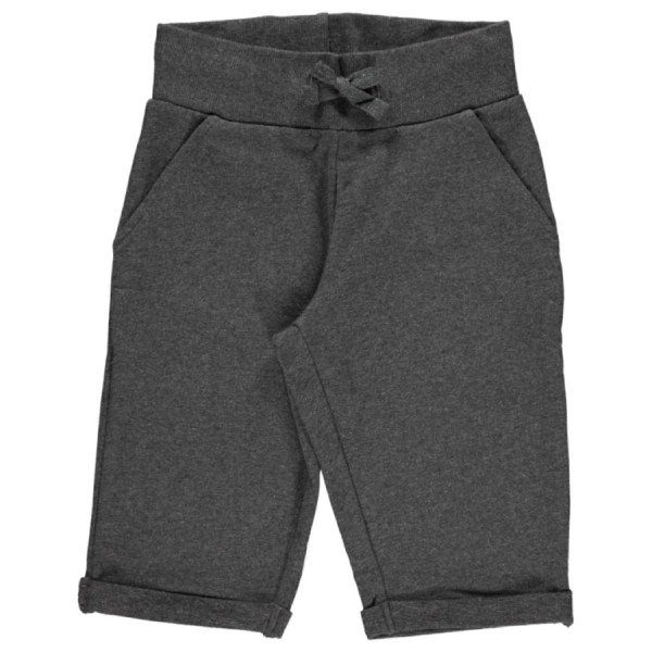 Sweat Shorts knielang - cool, sommerlich und robust grau