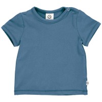 Schlichtes elastisches T-Shirt indigo