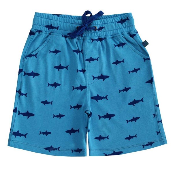 Jungen Shorts Haie blau