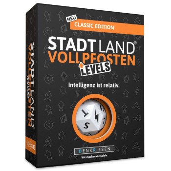 Stadt Land Vollpfosten- Levels- Classic Edition ab 12 Jahren