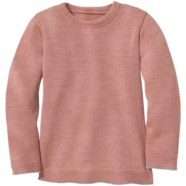 Strick Pullover in rosa