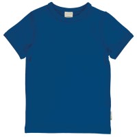 Softes T-Shirt uni blau