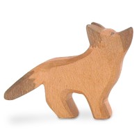 Schäferhund Welpe Holzfigur 5,5 cm hoch