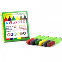 Textil Wachsmaler: WAX Tex Nawaro in 6 Farben