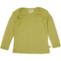Feinripp Shirt weich und elastisch 100% Baumwolle hellgrün