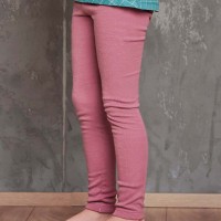 Leichte Leggings 100% Bio Baumwolle pink