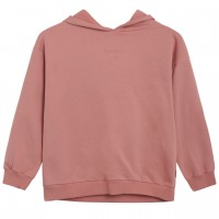 Kuscheliges Sweatshirt Kapuze rosa