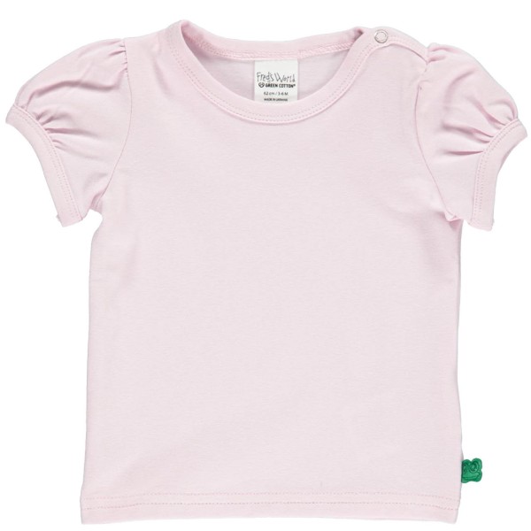 Elastisches T-Shirt Puffärmelchen rosa