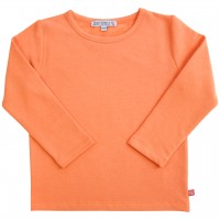 Uni Langarmshirt orange