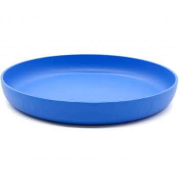 Teller melanienfrei bruchsicher blau  - 2,4 x 18 cm