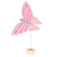 Grimms Stecker Schmetterling rosa Deko