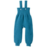 Baby Hose warm hochwertige Wolle blau