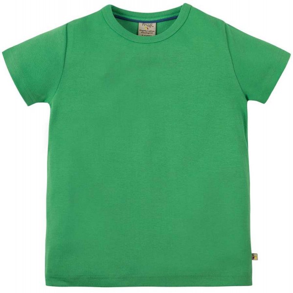 T-Shirt uni hochwertig in grün