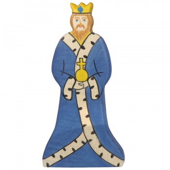 König aus Holz z.B. für die Ritterburg