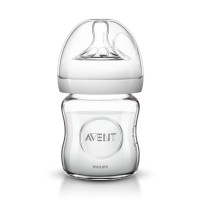Glasflasche AVENT 120 ml Naturnah - Gr. 0 m+
