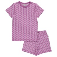 Sommer Schlafanzug Bio Anemone lila