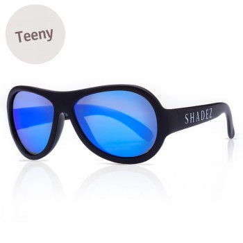 7-16 Jahre flexible Sonnenbrille Teeny uni black polarisiert