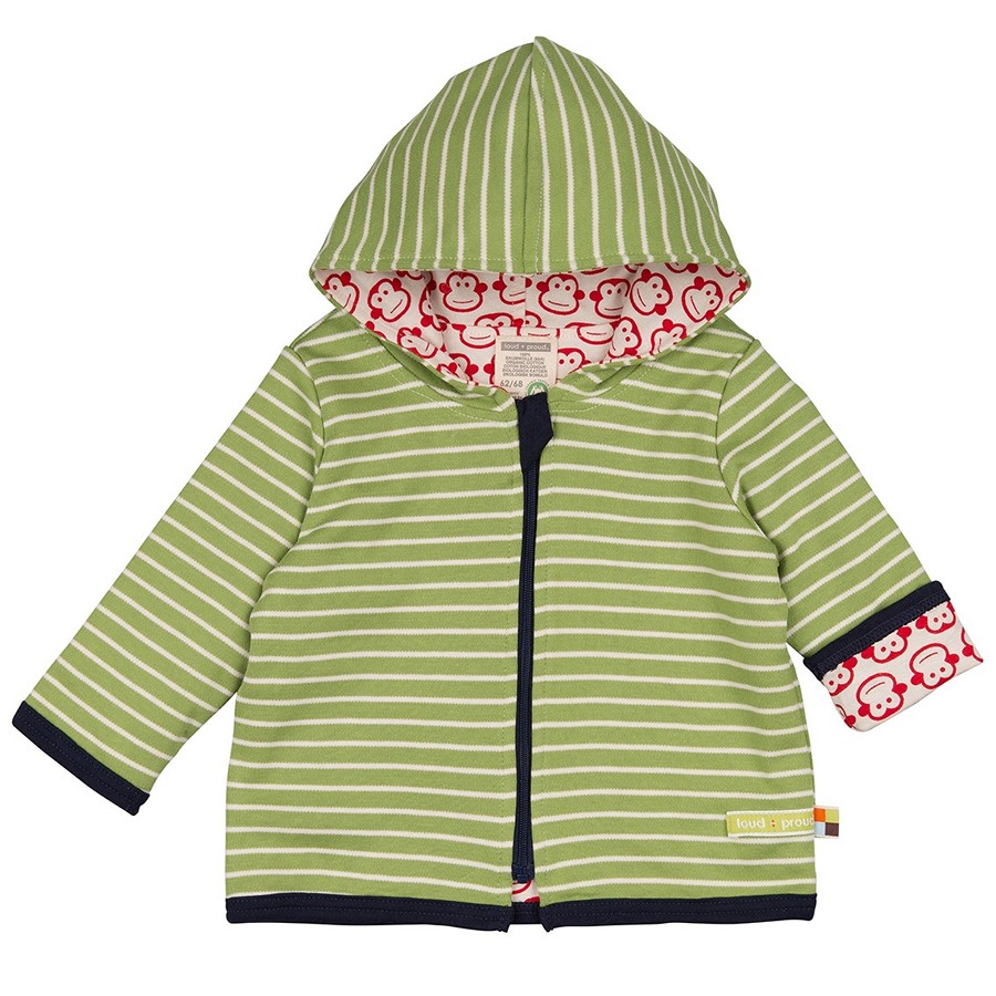proud Unisex Baby Wasserabweisende Outdoorjacke aus Bio Baumwolle GOTS Zertifiziert Jacke loud 