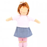 Bio Puppe zum Ankleiden 38 cm - Emma
