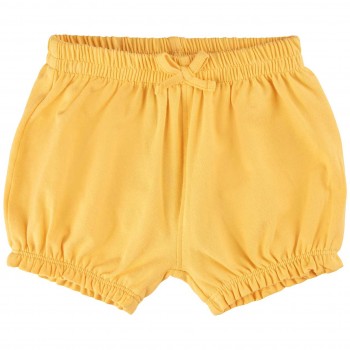 Leichte, elastische Shorts gelb