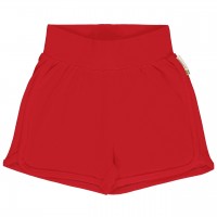 Leichte Jersey Shorts in rot
