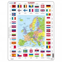 Lernpuzzle Europa Karte für Kinder ab 6 Jahre